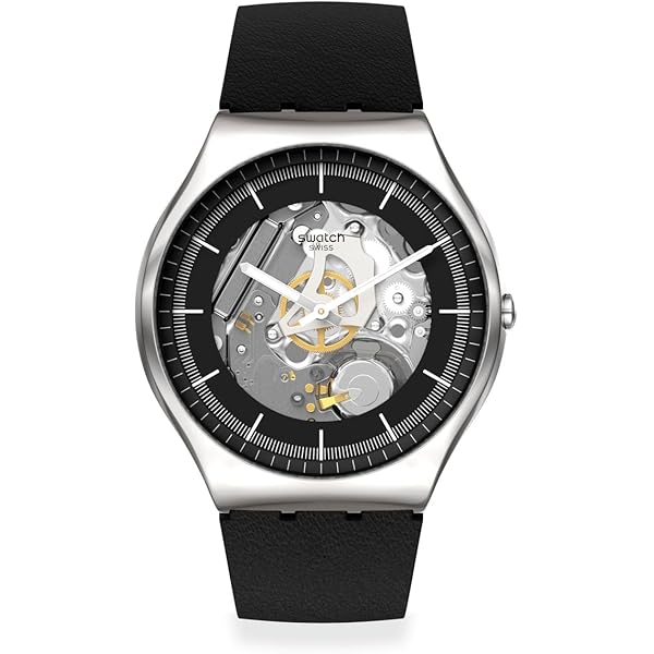 Amazon.com: Swatch Skin Irony 42 Lacquered Unisex Watch Casual